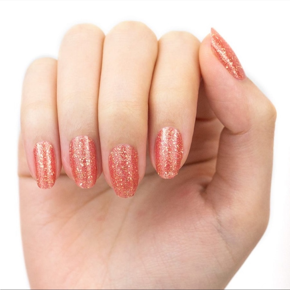 *Retired* Color Street: Seattle Royale | Copper Gold Glitter Orange Fall Autumn - Picture 12 of 14